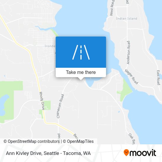 Ann Kivley Drive map