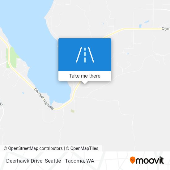 Deerhawk Drive map