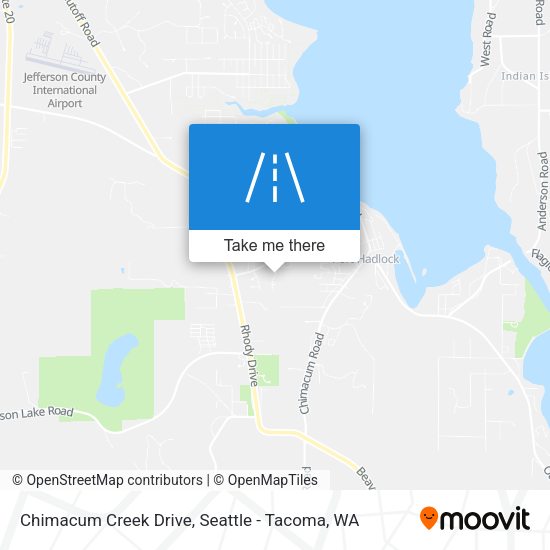 Mapa de Chimacum Creek Drive