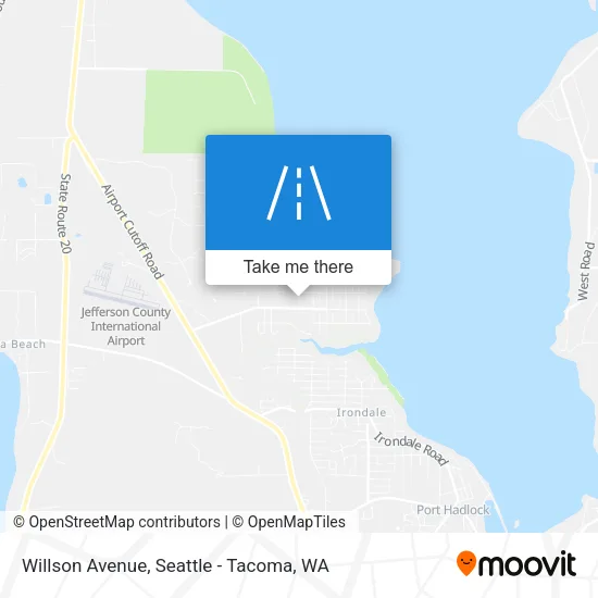Willson Avenue map