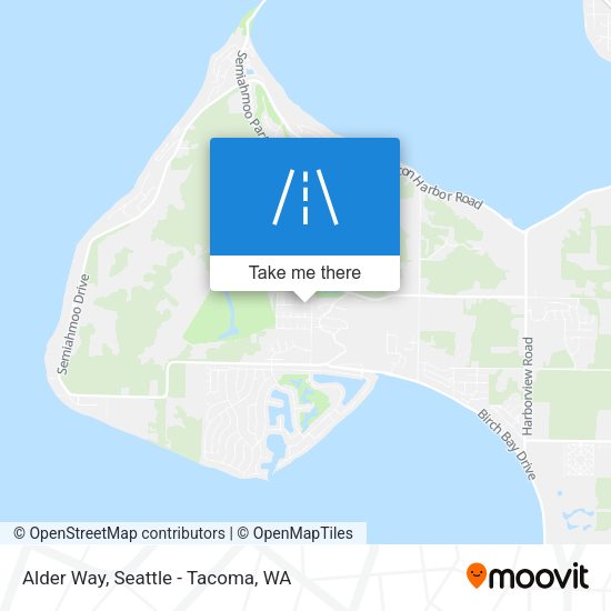 Mapa de Alder Way