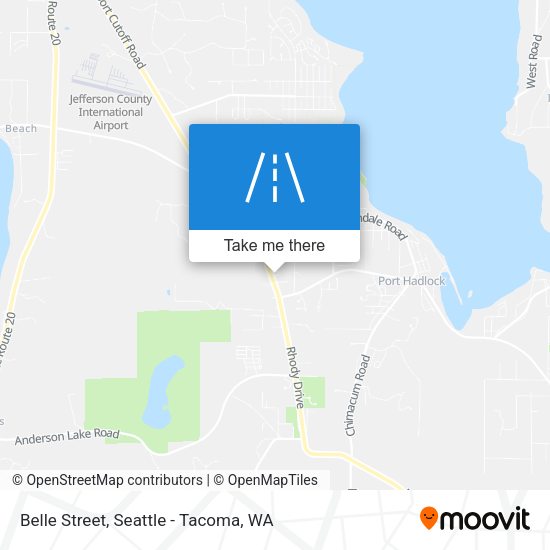 Mapa de Belle Street
