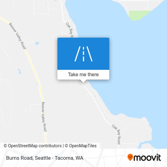 Burns Road map
