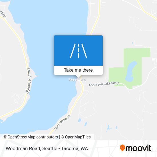 Woodman Road map