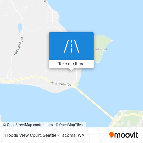 Hoods View Court map