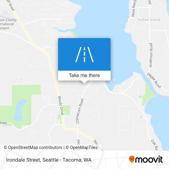 Mapa de Irondale Street