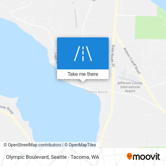 Mapa de Olympic Boulevard