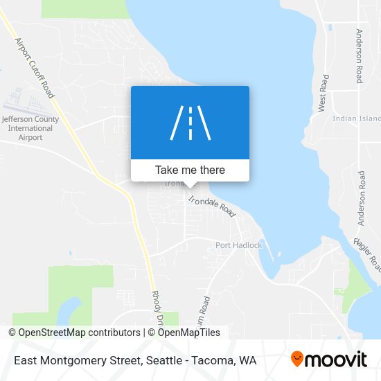 East Montgomery Street map