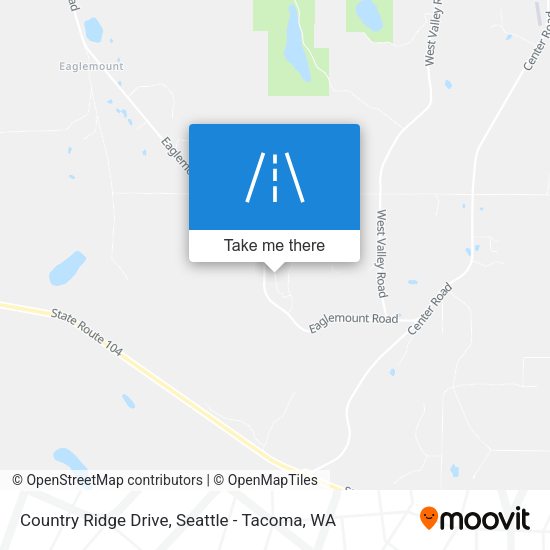 Country Ridge Drive map