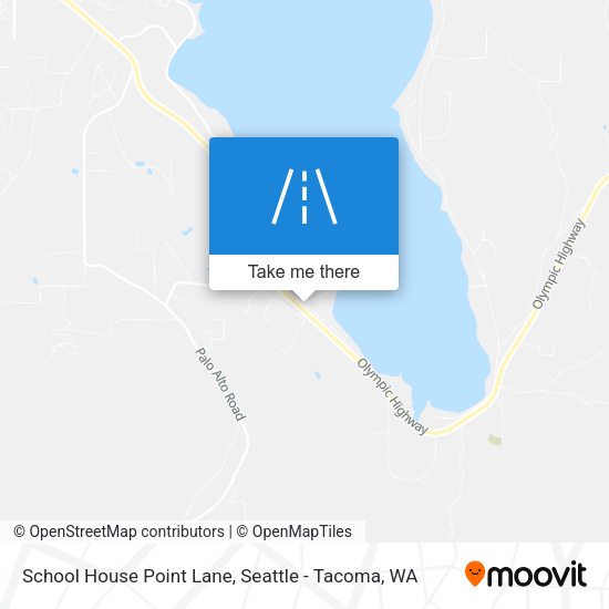 School House Point Lane map