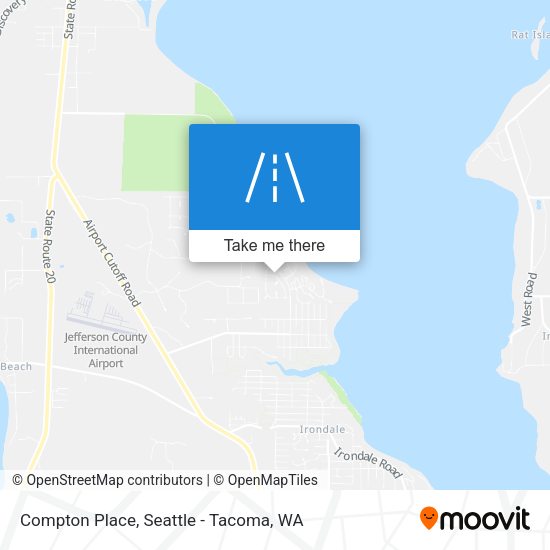 Compton Place map