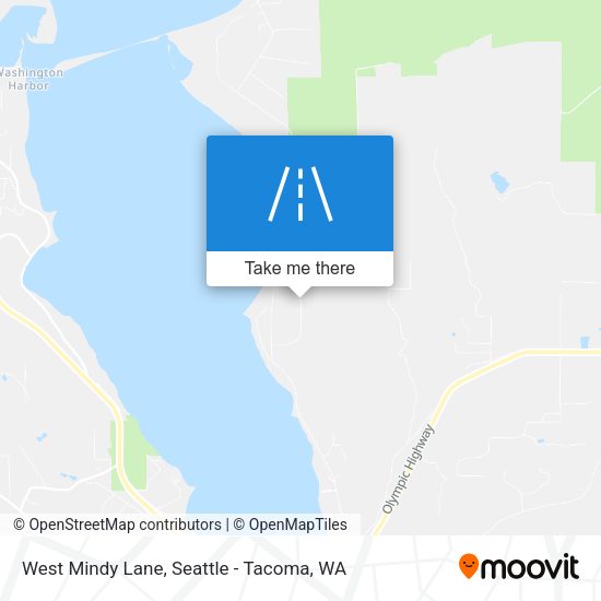 West Mindy Lane map