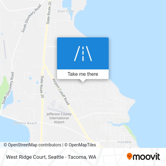 Mapa de West Ridge Court