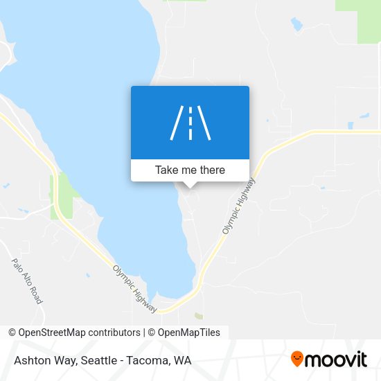 Ashton Way map