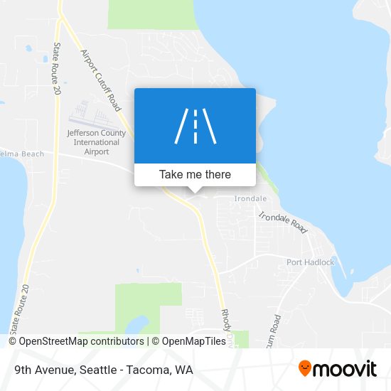 9th Avenue map