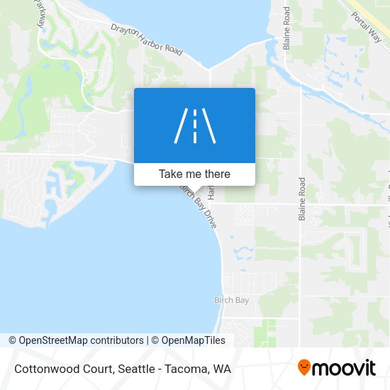 Cottonwood Court map