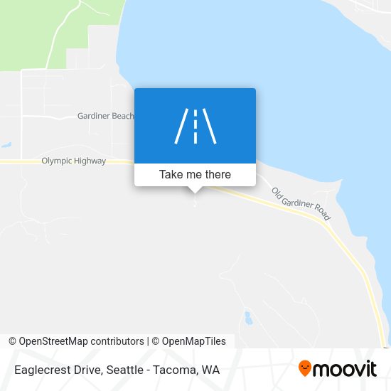Eaglecrest Drive map