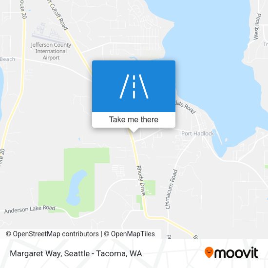 Mapa de Margaret Way