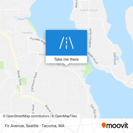 Fir Avenue map