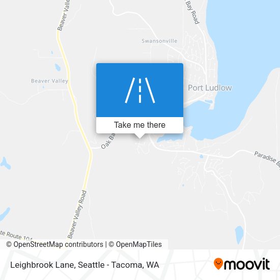 Mapa de Leighbrook Lane