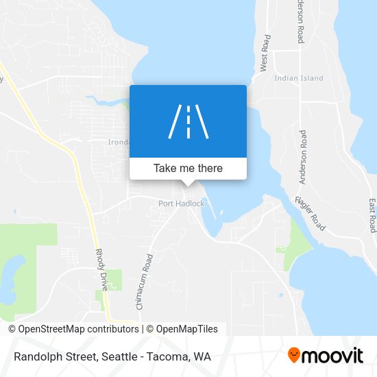 Mapa de Randolph Street