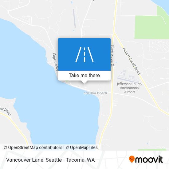 Mapa de Vancouver Lane