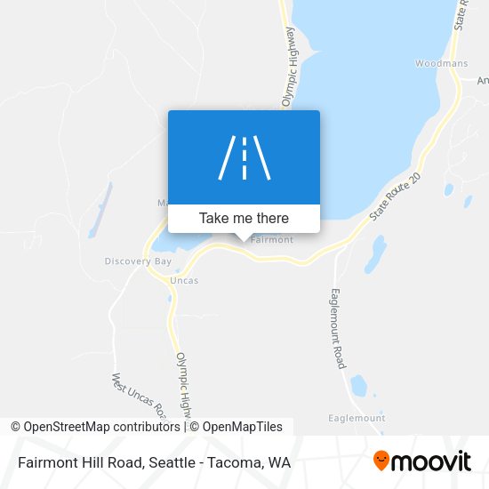 Mapa de Fairmont Hill Road