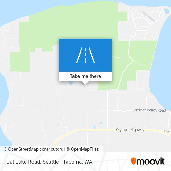 Mapa de Cat Lake Road