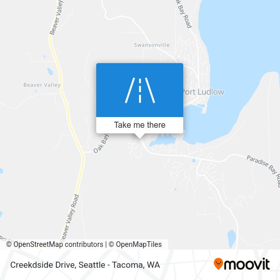 Mapa de Creekdside Drive