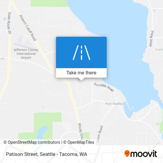 Mapa de Patison Street