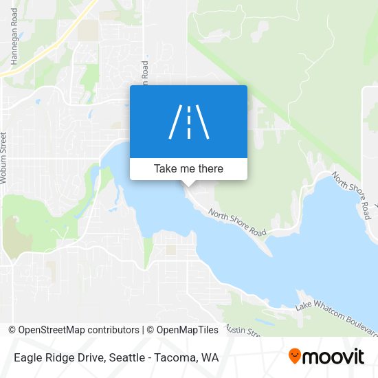 Mapa de Eagle Ridge Drive