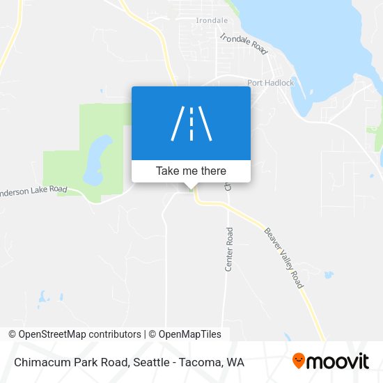 Chimacum Park Road map