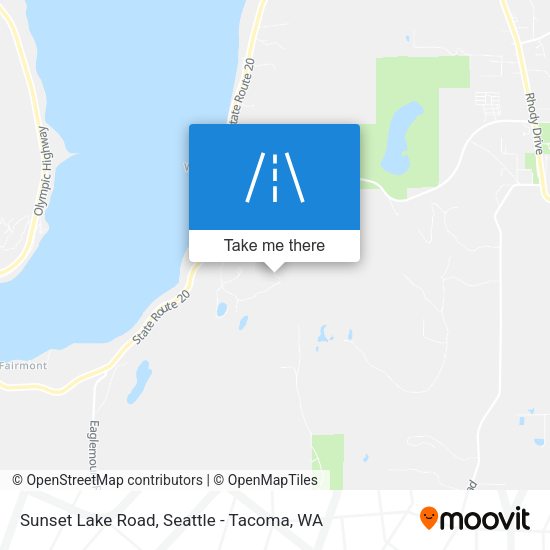 Mapa de Sunset Lake Road