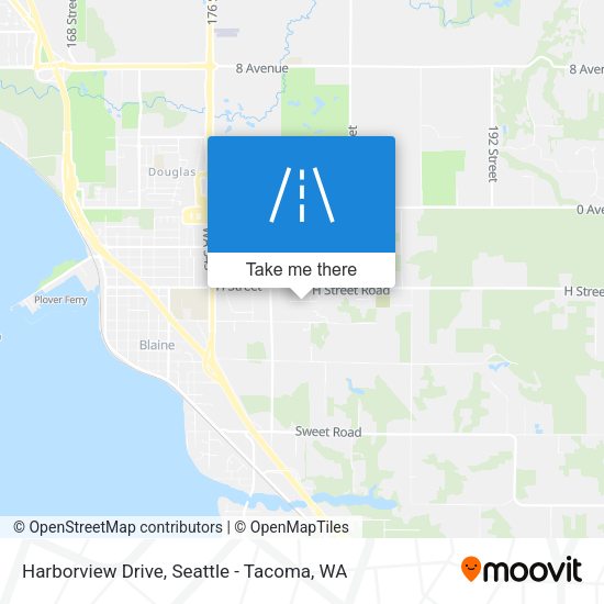 Mapa de Harborview Drive