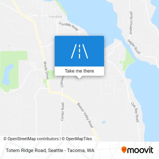 Totem Ridge Road map