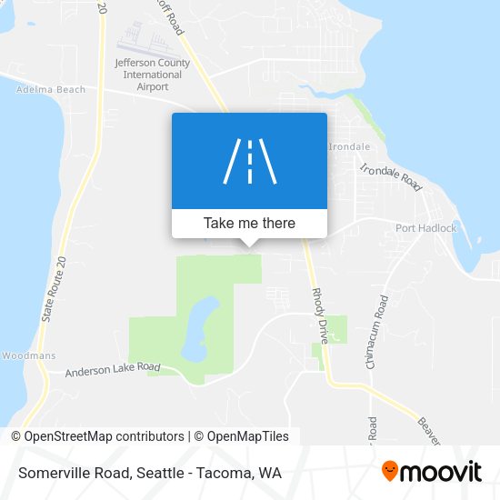 Somerville Road map