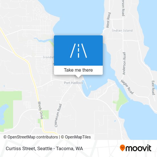 Mapa de Curtiss Street