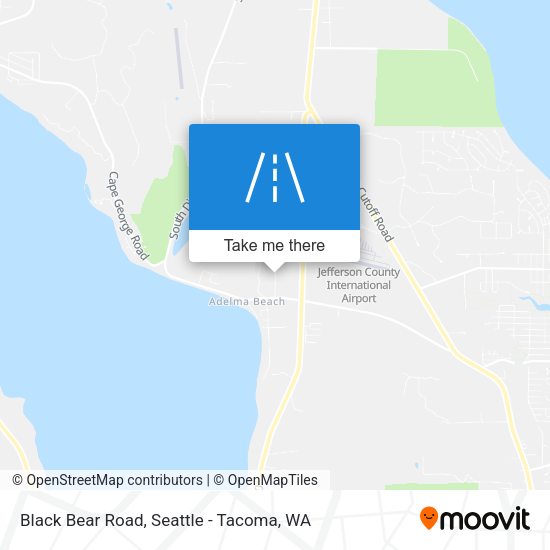 Black Bear Road map