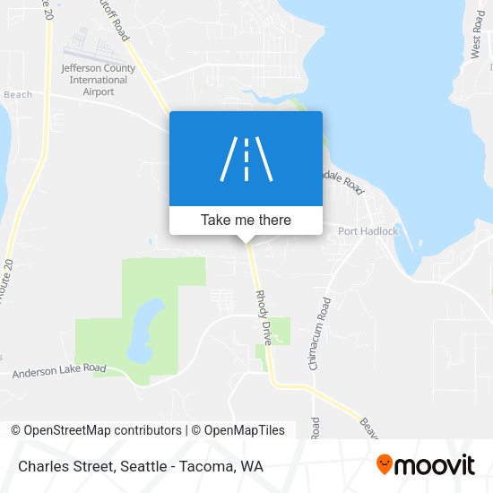 Charles Street map
