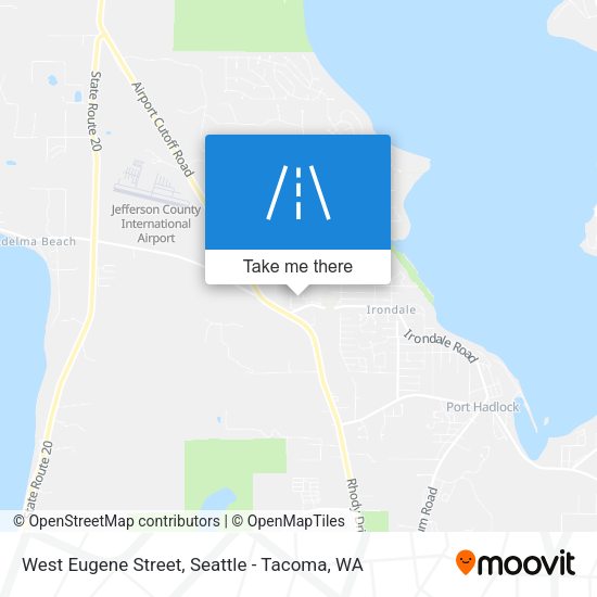Mapa de West Eugene Street