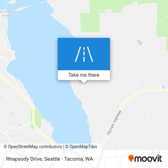 Rhapsody Drive map