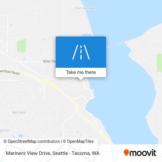 Mariners View Drive map