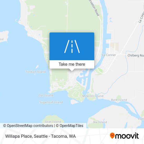 Mapa de Willapa Place