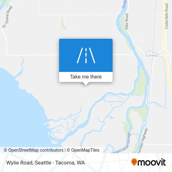 Mapa de Wylie Road