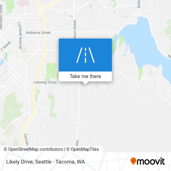 Mapa de Likely Drive