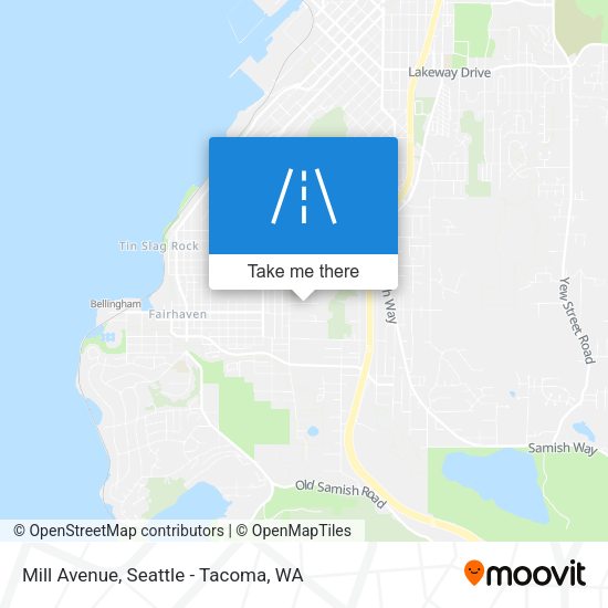 Mapa de Mill Avenue