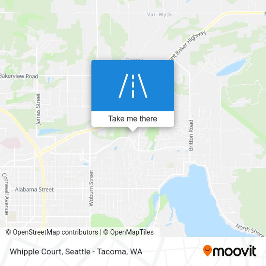 Whipple Court map
