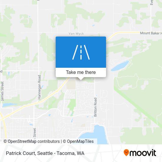 Patrick Court map