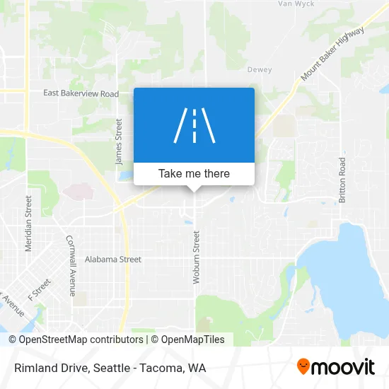 Rimland Drive map