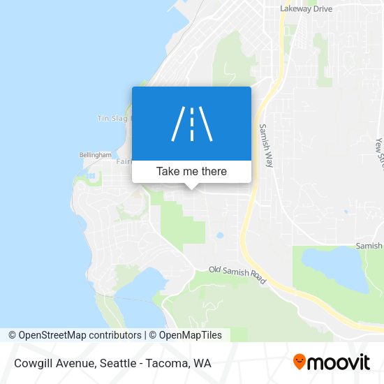 Cowgill Avenue map